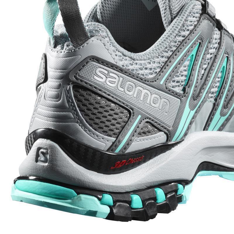 XA Pro 3D - Womens - Quarry / Pearl Blue / Aruba Blue 5