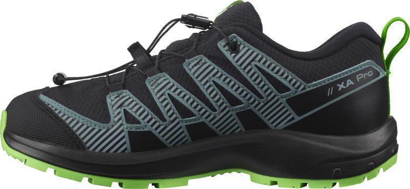 XA Pro V8 CSWP - Junior - Black / Black / Green Gecko 3