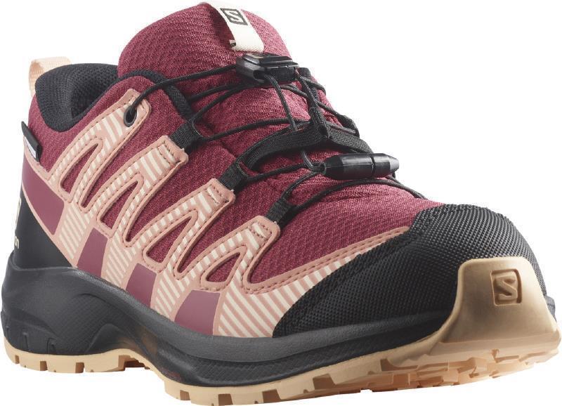 XA Pro V8 CSWP - Junior - Earth Red / Black / Almond Cream 1