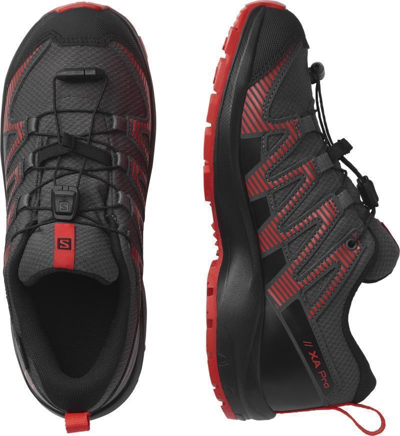 XA Pro V8 CSWP - Junior - Magnet / Black / Poppy Red 3