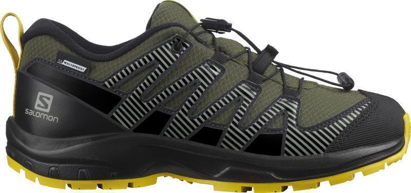 XA Pro V8 CSWP - Junior - Olive Night / Black / Sulphur 1