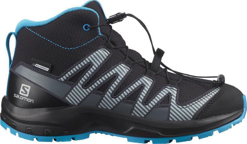 XA Pro V8 Mid CSWP - Junior - Black / Monument / Hawaiian Ocean 1
