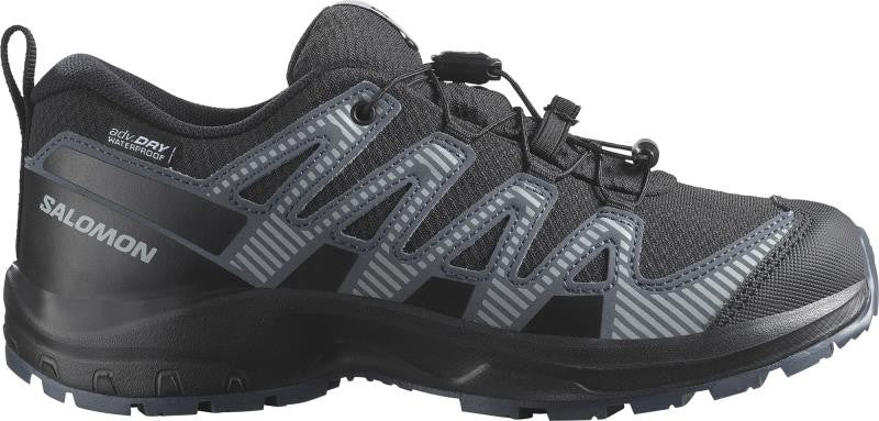 XA Pro V8 WTPF - Junior - black / turbulence / quarry 1