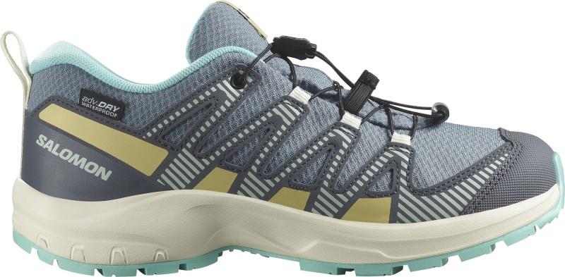 XA Pro V8 WTPF - Junior - trooper / turbulence / aruba blue 1
