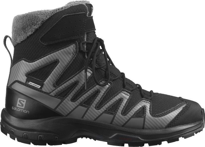 XA Pro V8 Winter CSWP - Junior - Black / Phantom / Quiet Shade 2