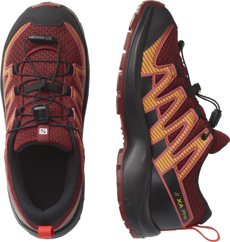 XA Pro V8 - Junior - Red Dahlia / Black / Poppy Red 3