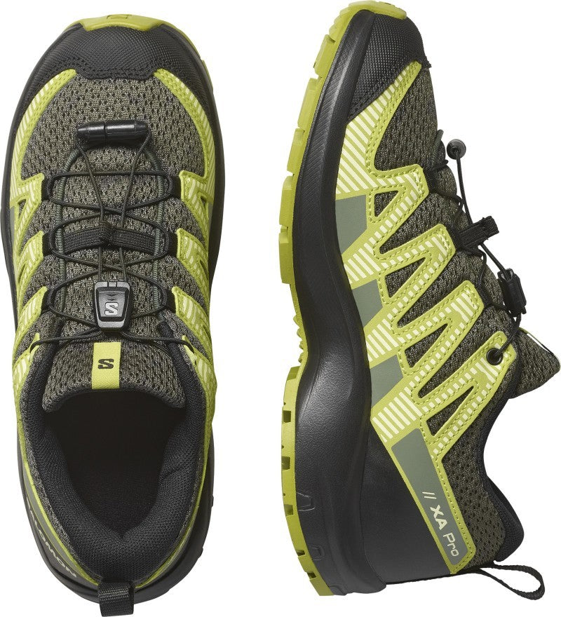 XA Pro V8 - Junior - urban chic / black / dark citron 1