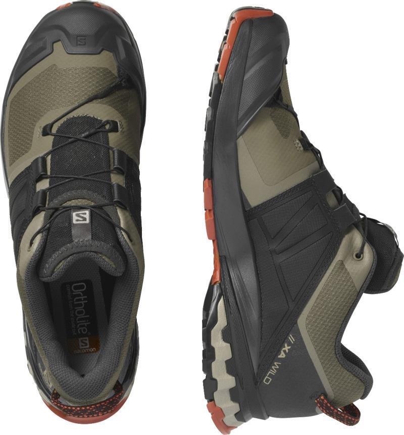 XA Wild - Mens - bungee cord / phantom / burnt brick 1