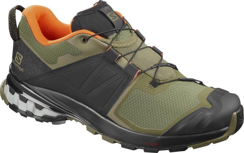 XA Wild - Mens - burnt olive / black / exotic orange 1