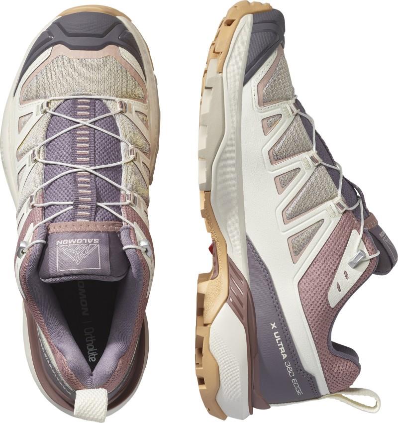 X Ultra 360 Edge - Womens - silver cloud / vanilla ice / burlwood 1