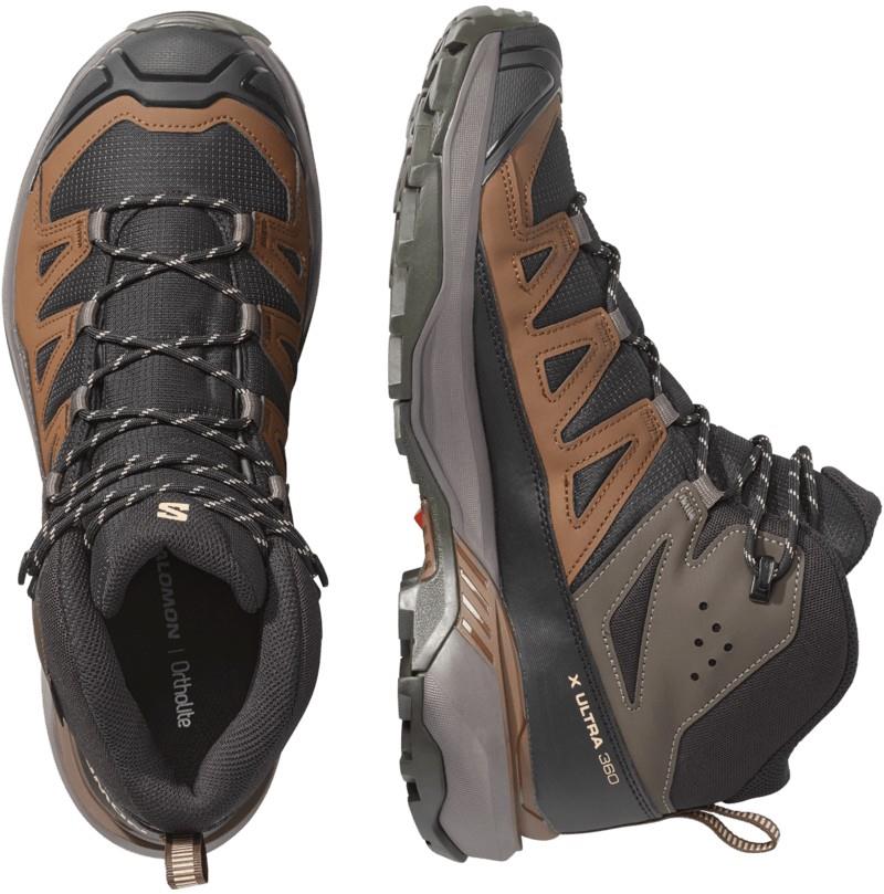 X Ultra 360 Mid GTX - Mens - black / dark gull gray 1