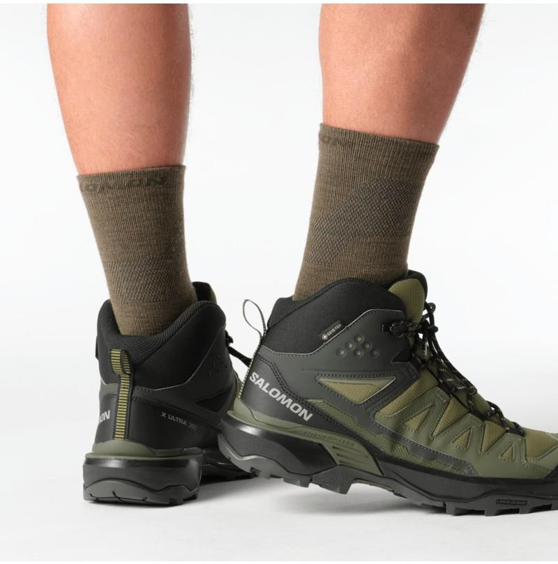 X Ultra 360 Mid GTX - Mens - olive night / black / peat 1