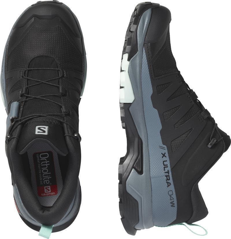 X Ultra 4 GTX - Womens - Black / Stormy Weather / Opal Blue 4