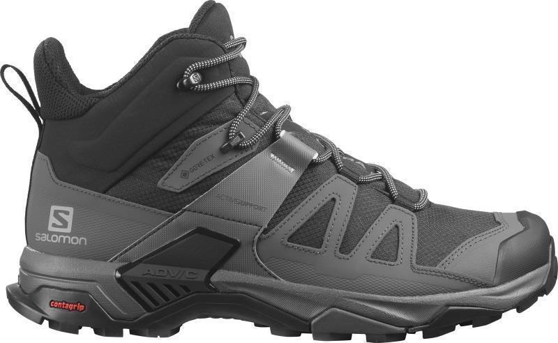 X Ultra 4 Mid GTX, Wide - Mens - Black / Magnet / Pearl Blue 2