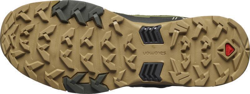 X Ultra 4 Mid GTX, Wide - Mens - Deep Lichen Green / Peat / Kelp 6