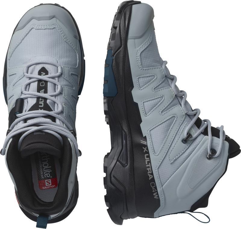 X Ultra 4 Mid GTX, Wide - Womens - Quarry / Black / Legion Blue 4