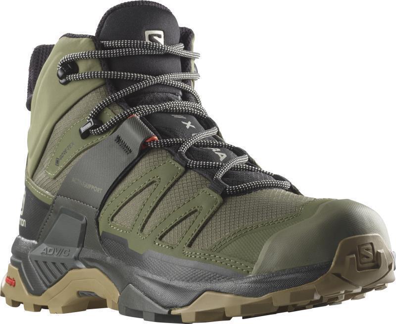 X Ultra 4 Mid GTX - Mens - Deep Lichen Green / Peat / Kelp 1
