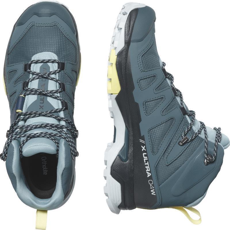 X Ultra 4 Mid GTX - Womens - Stargazer / Carbon / Stone Blue 2