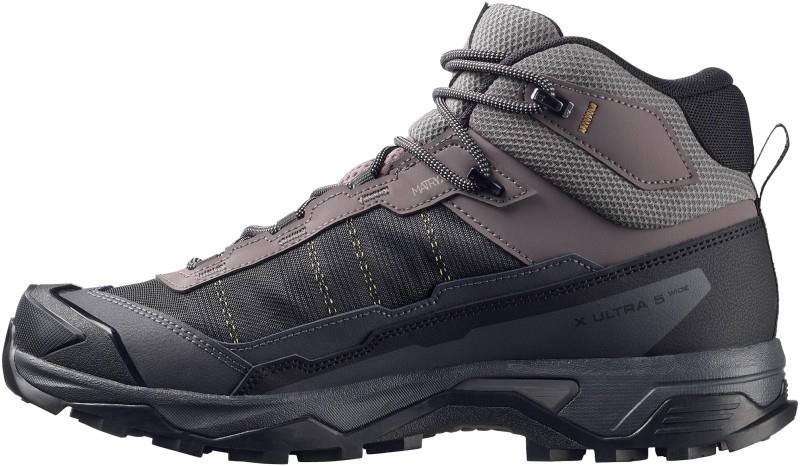 X Ultra 5 Mid GTX, Wide - Mens - dark gull gray / asphalt / willow 1