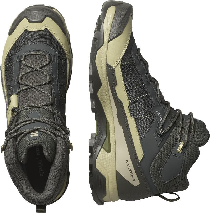 X Ultra 5 Mid GTX - Mens - peat / gray green / blue nights 1