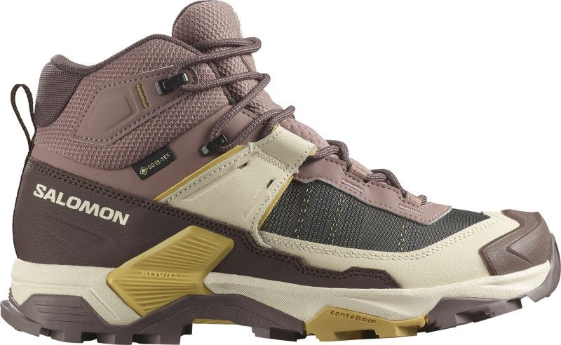 X Ultra 5 Mid GTX - Womens - burlwood / french roast / rattan 1