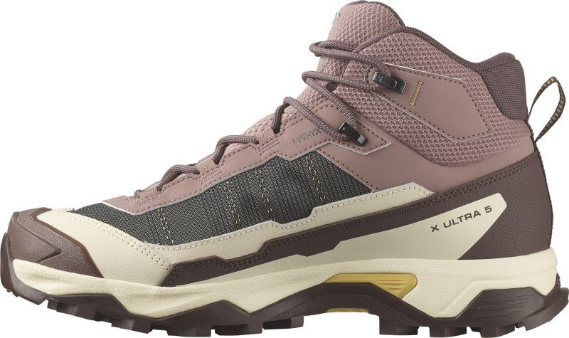 X Ultra 5 Mid GTX - Womens - burlwood / french roast / rattan 1