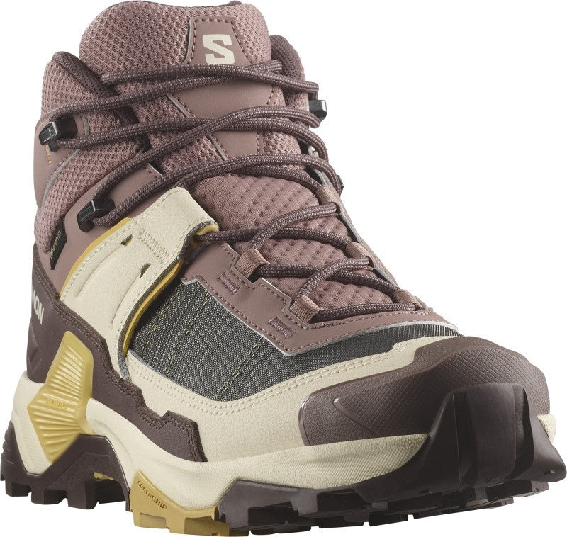 X Ultra 5 Mid GTX - Womens - burlwood / french roast / rattan 1