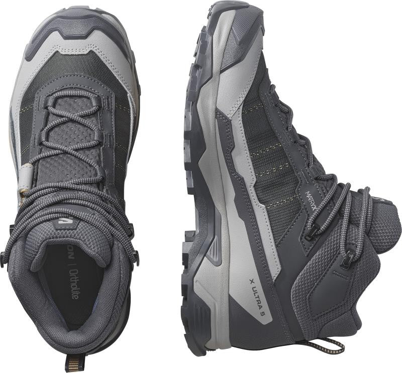 X Ultra 5 Mid GTX - Womens - nine iron / gull / soft clay 1