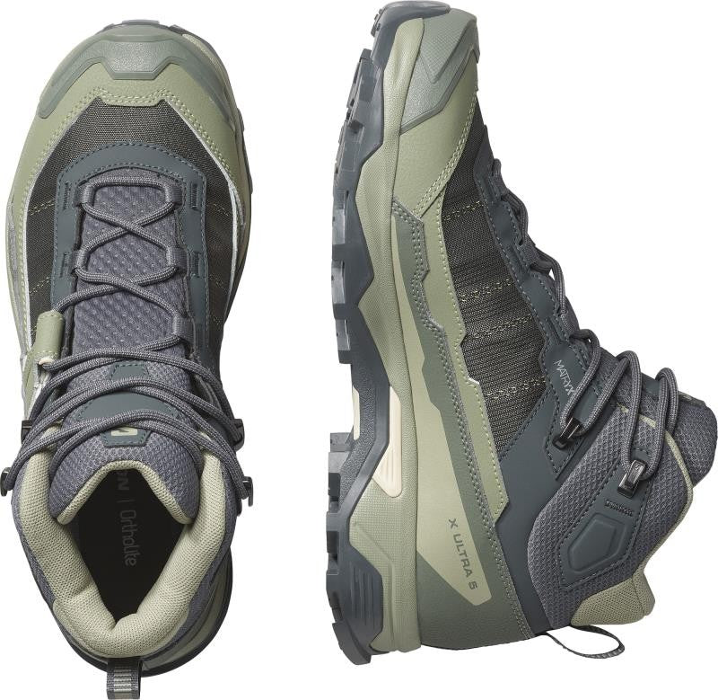 X Ultra 5 Mid GTX - Womens - turbulence / sedona sage / tender peach 1
