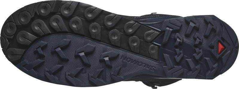 X Ultra Alpine Mid GTX - Mens - Blue Nights / Black / Red Orange 6