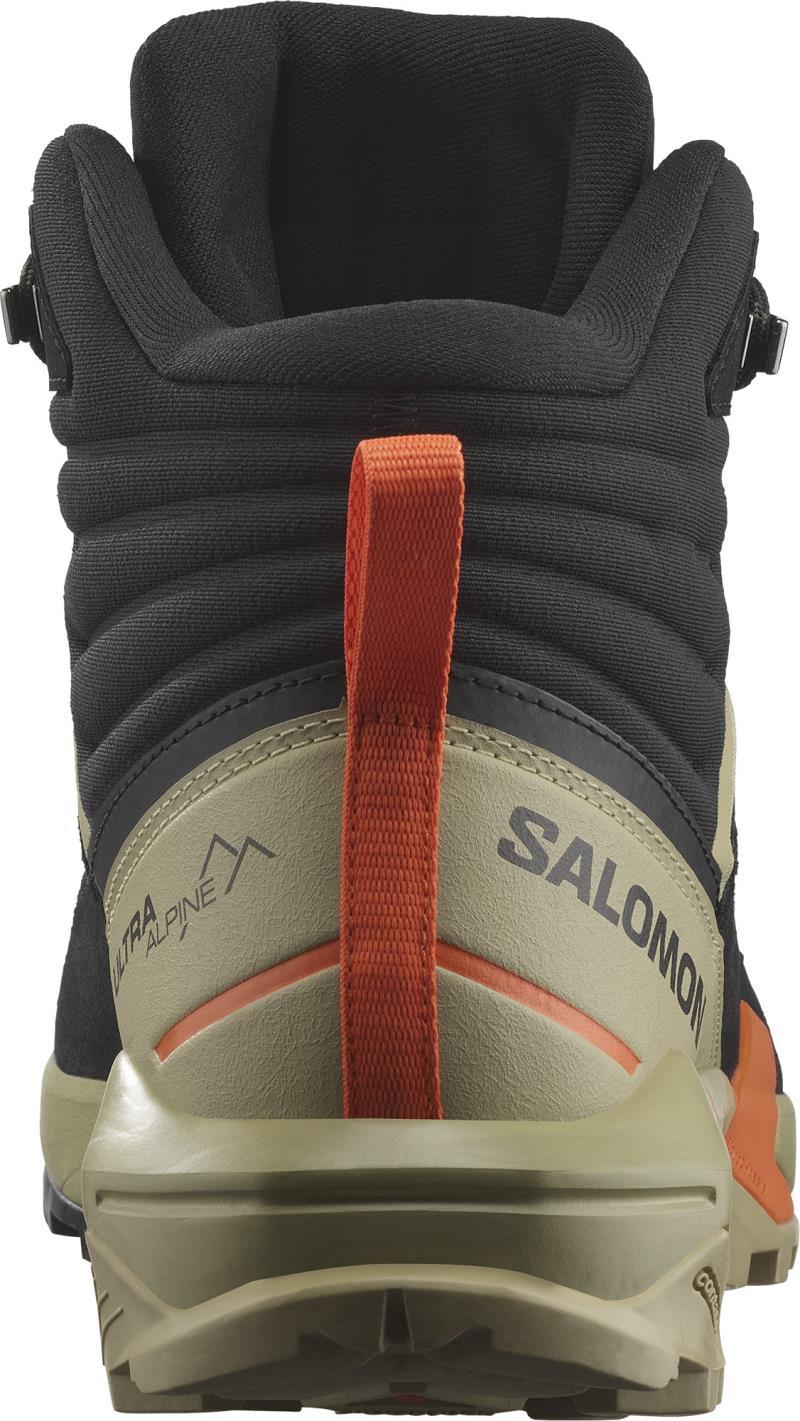 X Ultra Alpine Mid GTX - Mens - Sponge / Black / Red Orange 5