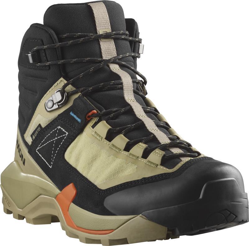 X Ultra Alpine Mid GTX - Mens - Sponge / Black / Red Orange 3
