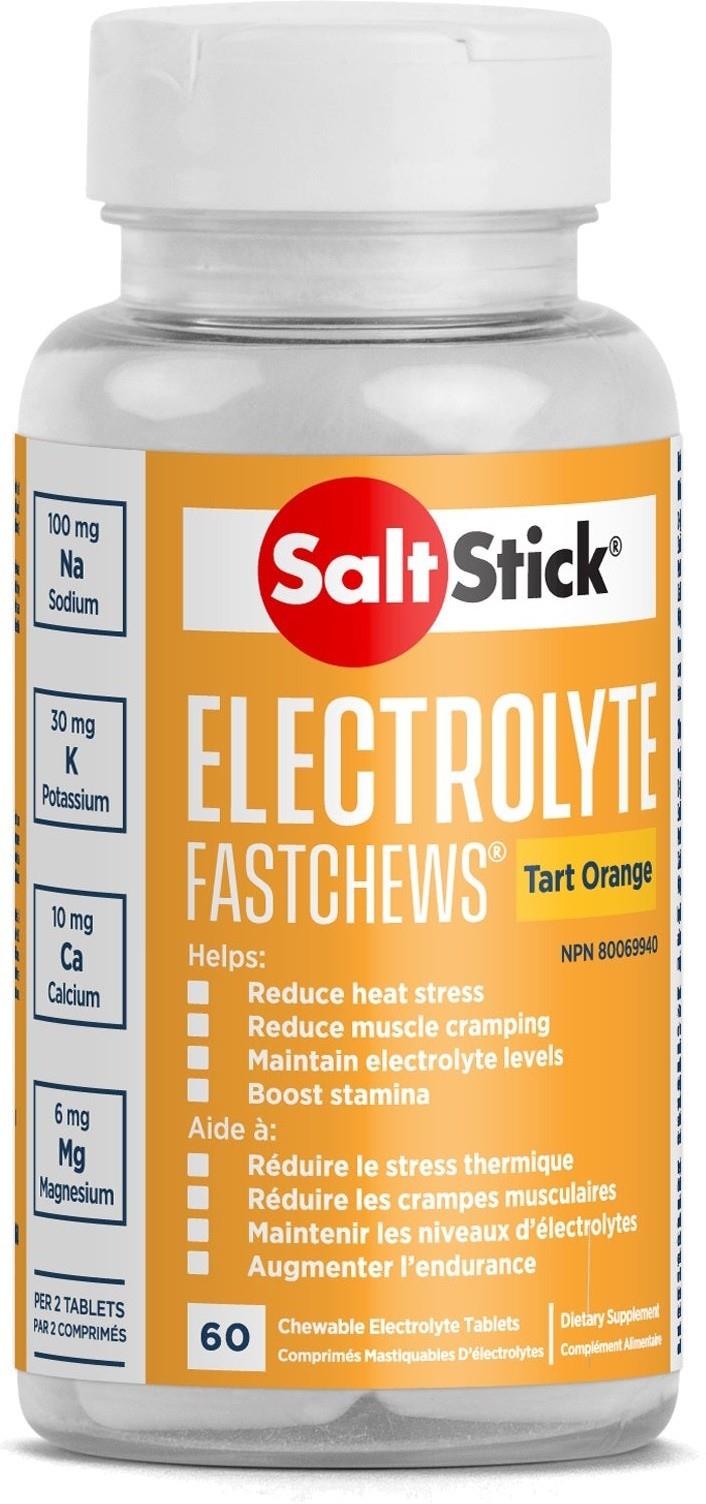 SaltStick Caps - Electrolyte Fast Chews - 60ct - tart orange 1