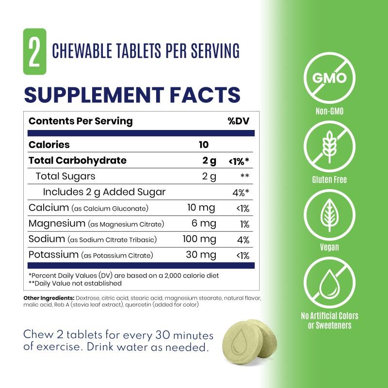 SaltStick FastChews  - lemon lime 1
