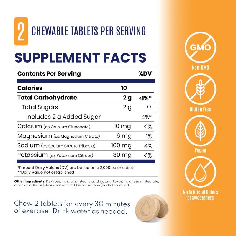 SaltStick FastChews  - orange 1