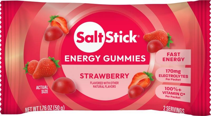 SaltStick - Energy Gummies - strawberry 1