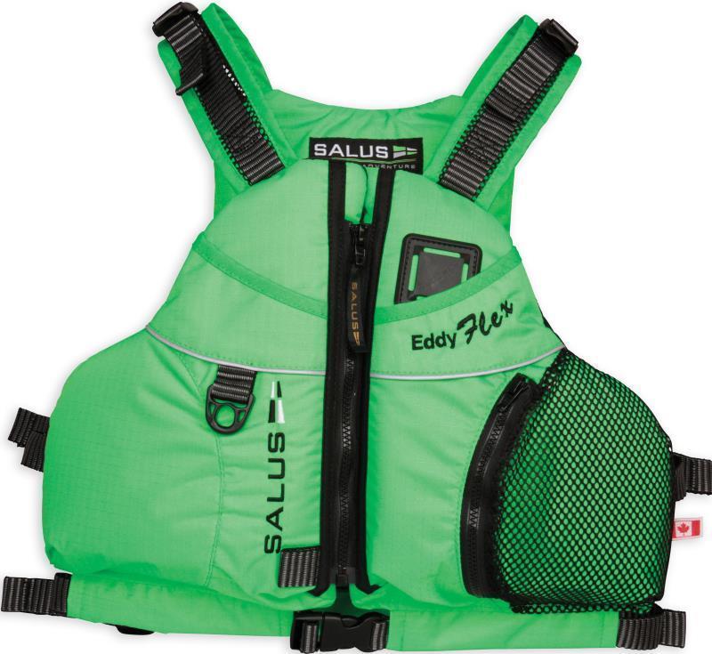 Eddy-Flex Contoured High Back Vest - Lime Green 1