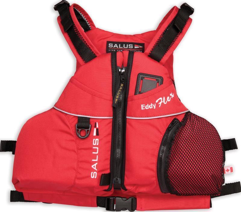 Eddy-Flex Contoured High Back Vest - Red 1