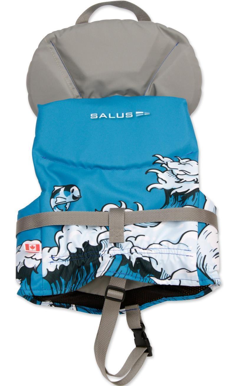 Nimbus Vest - Child - Sublimated - Blue Waves 2