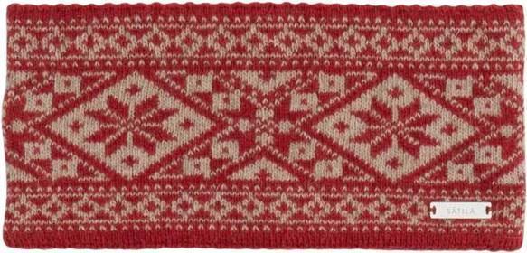 Grace Headband - Dark Red 1