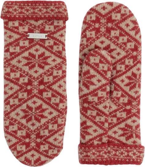 Grace Mitts - Dark Red 1