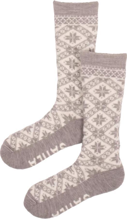 Grace Socks - Womens - Silver Grey 1