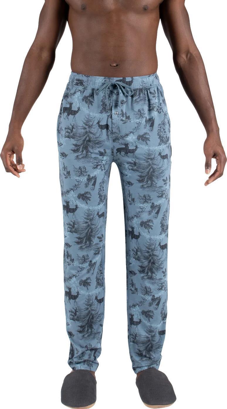22nd Century Silk Pants, 29" Inseam - Mens - Foile Toile-Blue 1