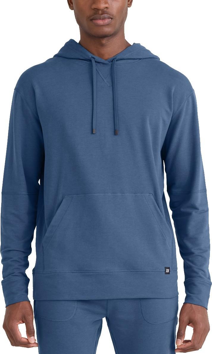 3Six Five Hoodie - Mens - washed indigo 1