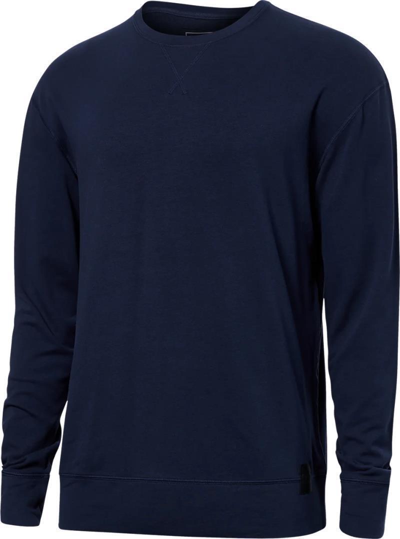 3Six Five LS Crew - Mens - Maritime Blue 1