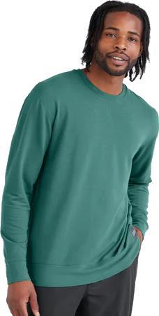 3Six Five LS Crew - Mens - Pine 2