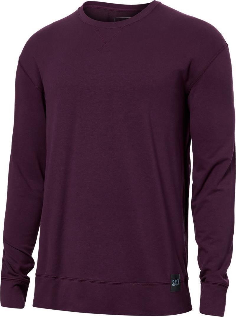 3Six Five LS Crew - Mens - Plum 1