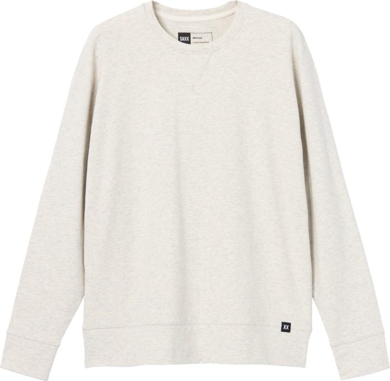 3Six Five LS Crew - Mens - steel heather 1