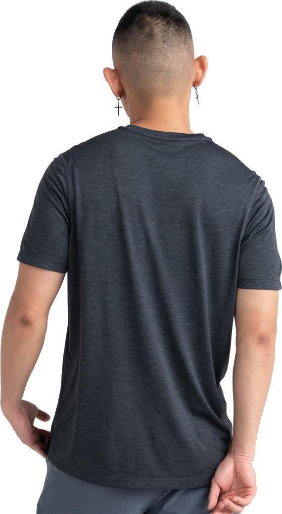 All Day Aerator Tee - Mens - Faded Black Heather 4