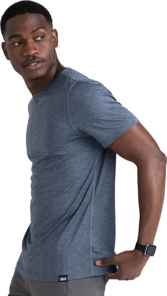 All Day Aerator Tee - Mens - India Ink Heather 3